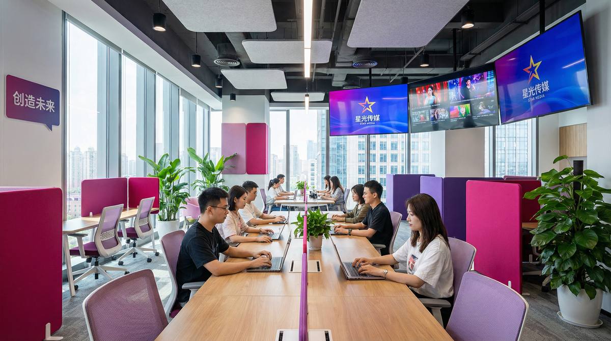 茄子视频影视传媒公司团队